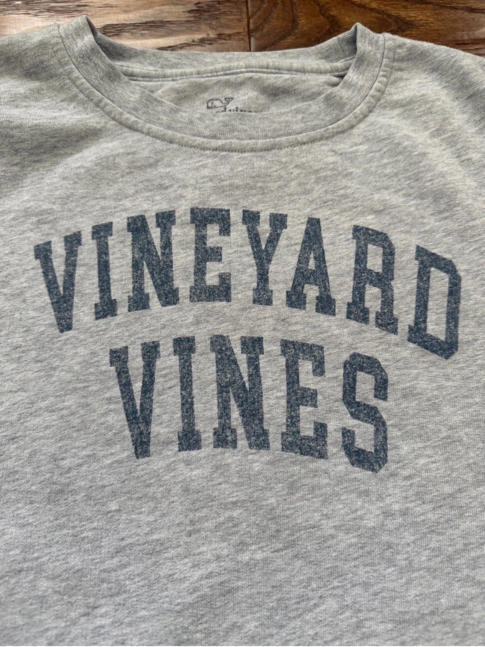 Vineyard Vines Women’s Gray Blue Crewneck Pullover Sweatshirt Graphic XS - Picture 3 of 6